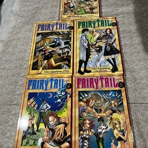 Fairy Tail Manga Collection Set - Volumes 1-5
